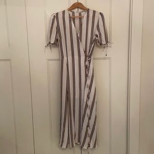 Women’s midi wrap dress